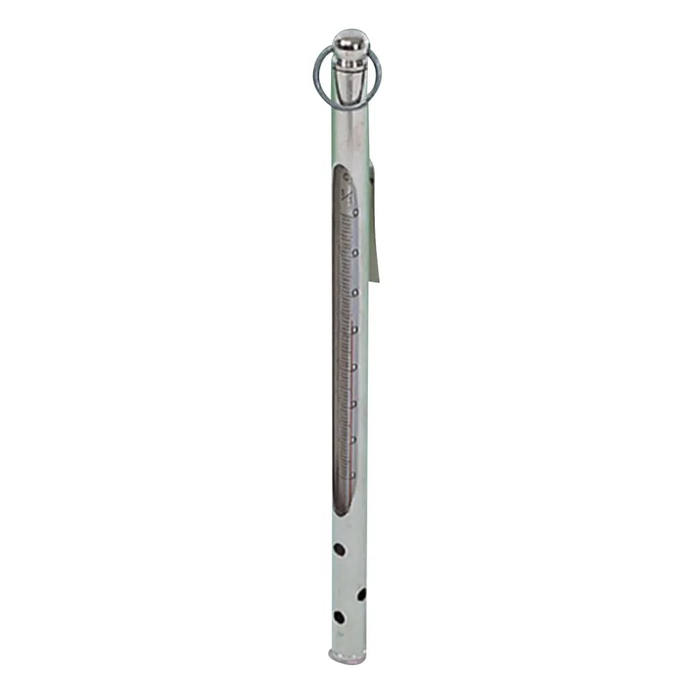 1-606-01　Stick Thermometer in Metal Case -20 - 50℃　1710-00