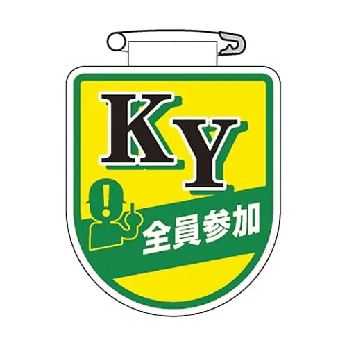 61-3425-65　Vinyl Emblem Ky Participation By All The Members Chest 33　126033