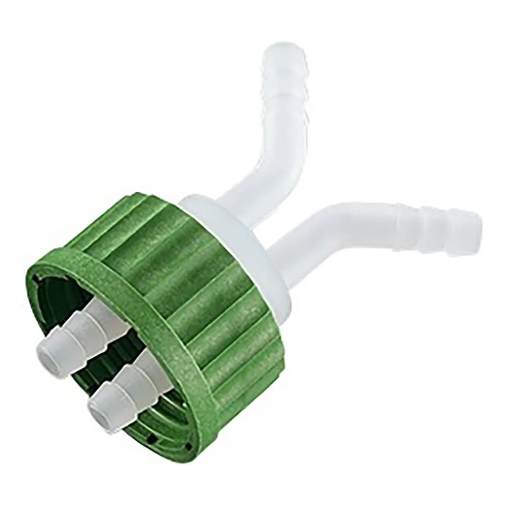 1-7395-03　Screw-Top Bottle Cap (For Soft Tube and GL45) 2 port, Connection Tube Inner Diameter 8 - 10mm　BL80048