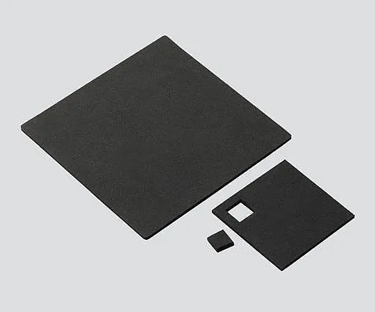3-2468-01　Low Outgas Fluorine Rubber Form (Fluoro Flex(R)) 400 x 500 x 2　No.1052-2