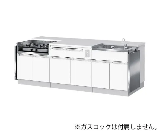 4-1166-01　Teacher Cooking Table Double-Sided particle board　CKD-2290MT
