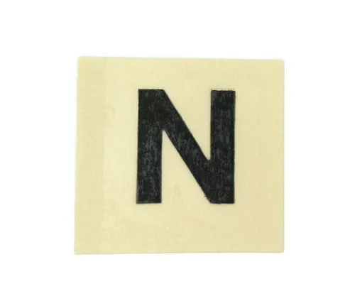 61-7398-05　Character Seal Black N 15mm　CL15B-N