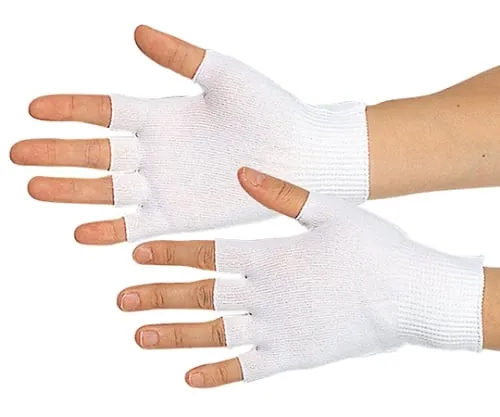 61-4695-72　Half-Finger Inner Gloves For Clean 13 Gauge (10 Pairs)　MX301EX