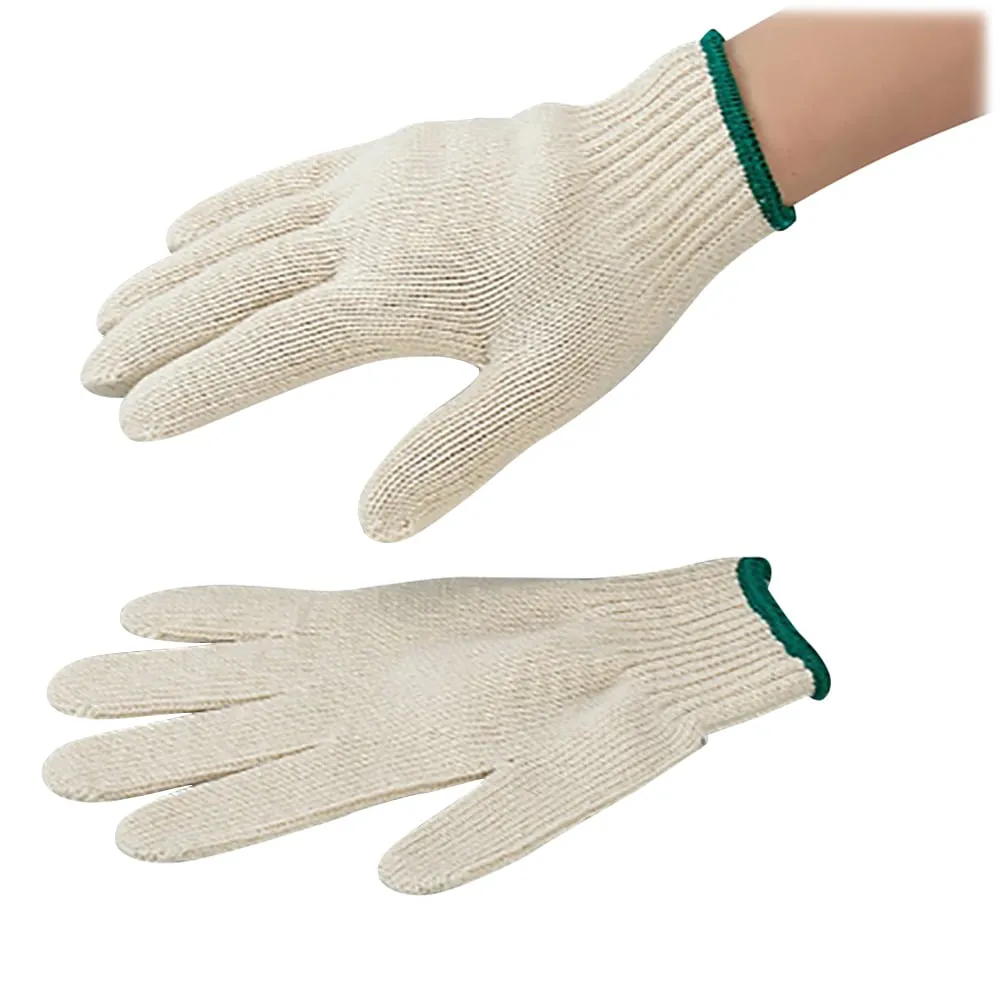 2-9815-01　All-Cotton Work Gloves Free Size 12 Pairs　750