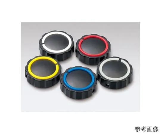63-3043-61　Knob PHI. 32 for shaft diameter with black light storage indication position PHI.6　K-230-LU