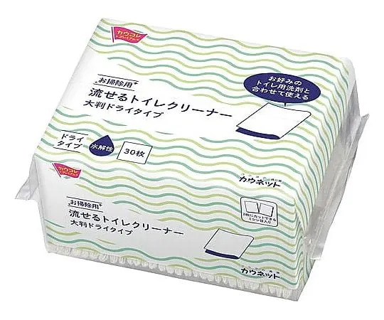 64-9367-07　30 flushable toilet cleaner dry sheets　48587815