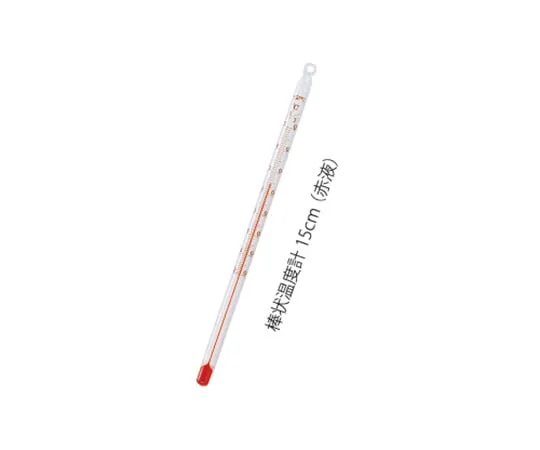 1-3173-01-01　AL Bar-Shaped Thermometer -20 - 50℃ 150mm　0600-00