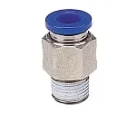61-7638-39　Stainless Steel (SUS304) Fitting Straight M5 x 0.8　PC4-M5SUS