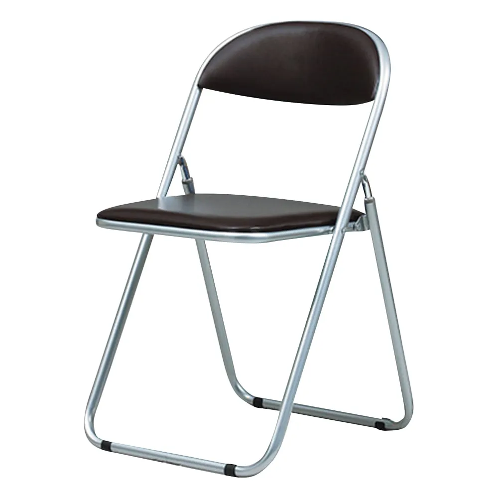 3-5169-02　Folding Chair Brown　SFC-2T/BR