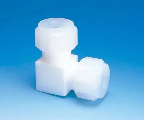 61-4380-12　PTFE Connection Joint L-Typ 14φ　F-2055-01