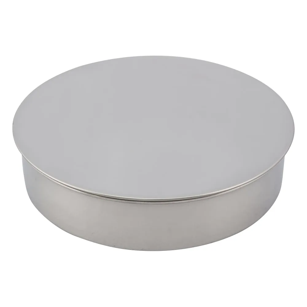 5-3291-55　Stainless Sieve 200 x 45 Lid, Receiver　-