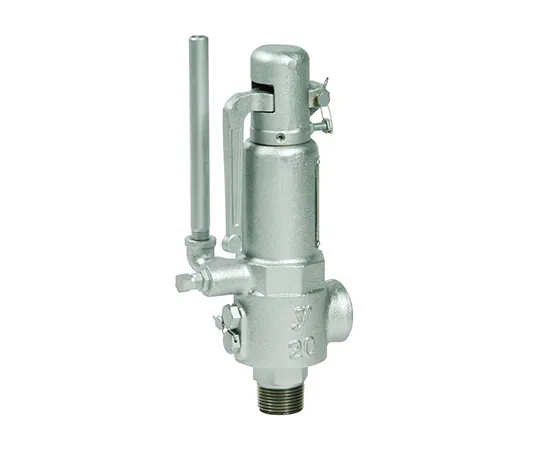 64-3824-18　FCD/SUS Full bore Safety Valve Open Type/Screwed/Lever　AF-1-20A