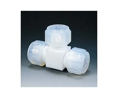 61-3528-89　Fluorocarbon Resin Connection Joint T-Type 6φ　NR0050-01