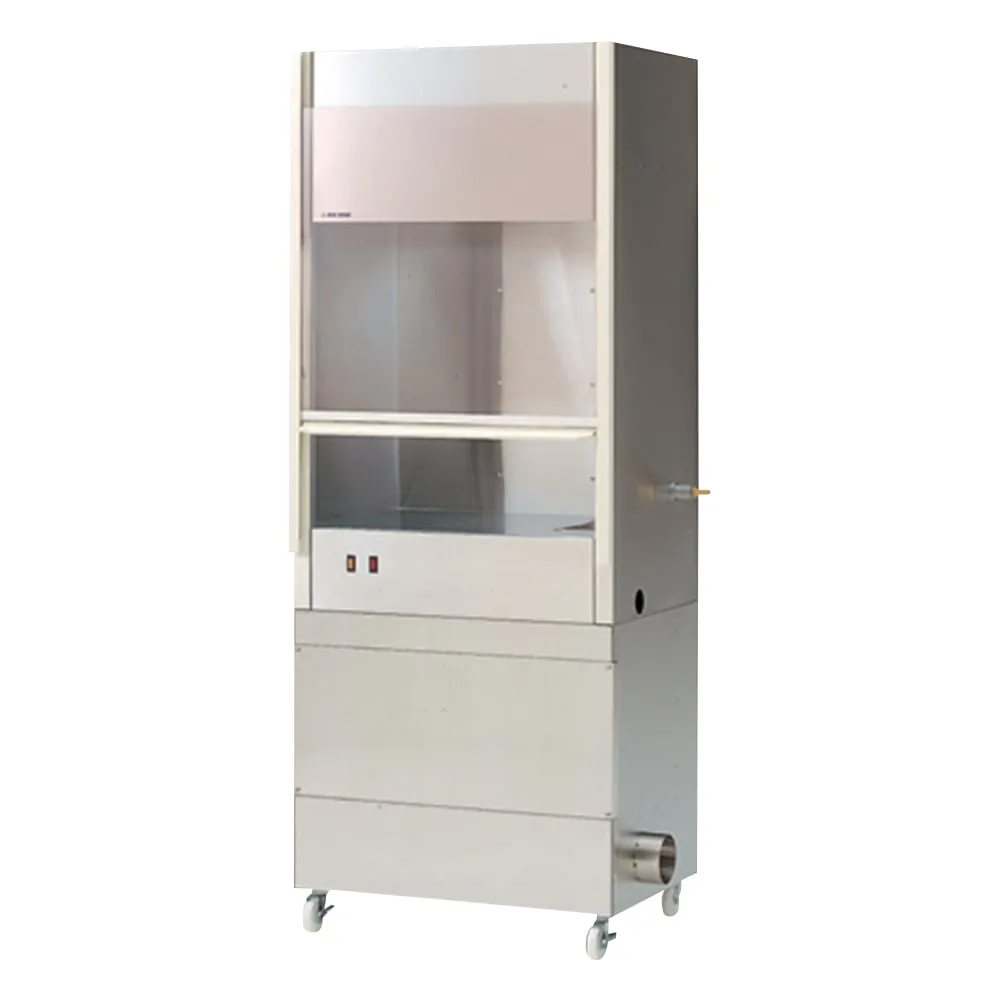 3-5333-31　Compact Draft 700 S (Stainless Steel/Wet Scrubber Integrated Type) with Plumbing and Draining, and Standard Fan　CD7S-W-L