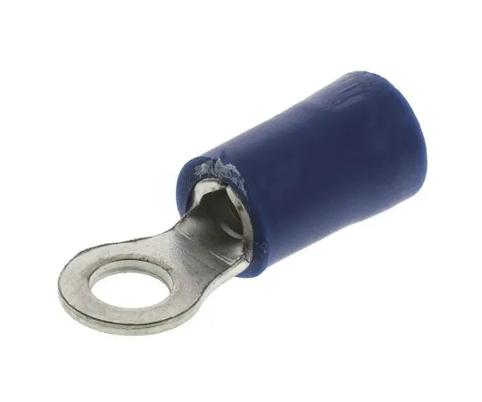 63-4641-64　RS PRO Insulated Crimp Ring Terminal, M3.5 Stud Size, 1.5mm² to 2.5mm² Wire Size, Blue　534-597