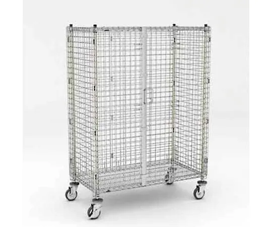 64-3434-54　Security Cart  φ 125 W 1276 x D 524 x H 1772mm　ESECLS1220