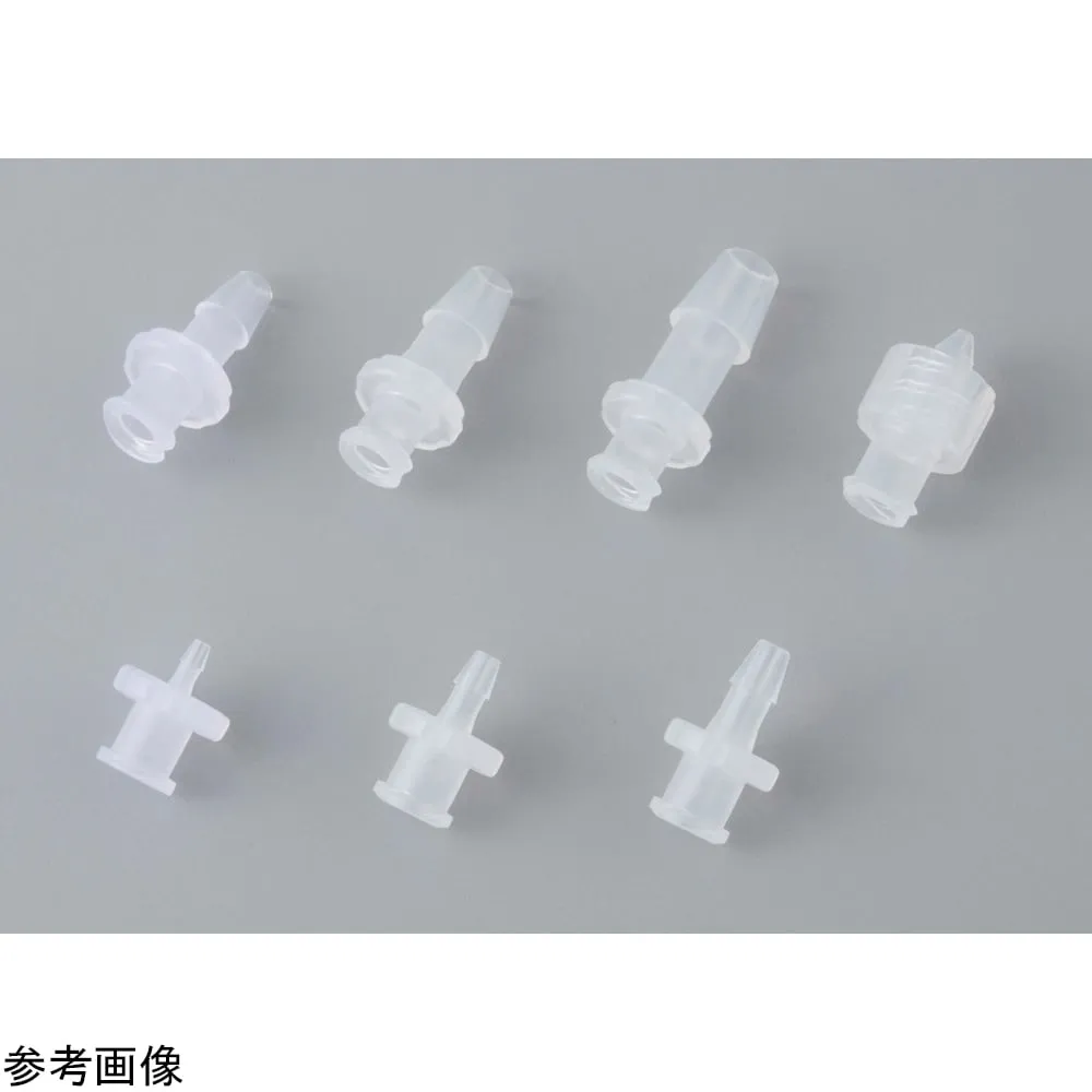 4-4815-03　Female Luer Fitting (For PP/Soft Tubes) 3 phi mm 10 Pieces　0218-PP00-004