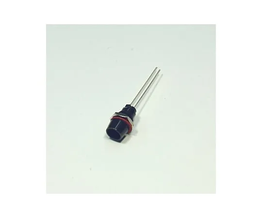 63-3087-56　LED Bracket Recessed Body Color: Black Mounting Hole: phi 6.1 mm White Element - Red Emission (Old Specifications)　DB-10-T-BW