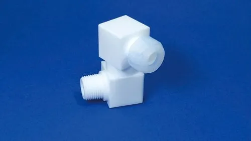 61-4386-44　PTFE Flexible Half Male Joint 6φ＊R1/4　F-2701-01