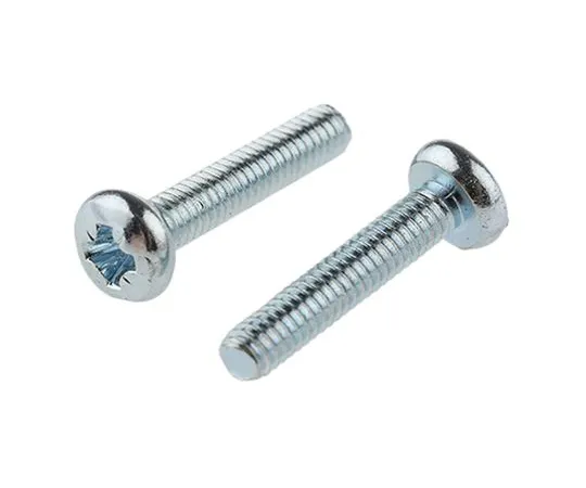 63-4647-31　RS PRO, M2.5 Pan Head, 12mm Steel Pozidriv Bright Zinc Plated　560-568