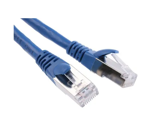 63-4645-62　RS PRO Blue Cat6 Cable, F/UTP, Male RJ45/Male RJ45, Terminated, 2m　556-758
