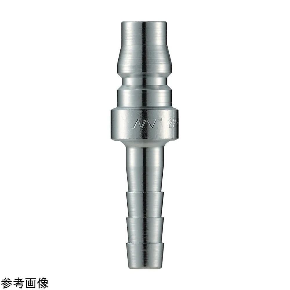 4-4725-01　Quick Coupling (Steel/Plug) Hose Nipple Type 1/4 "　CAL22PH