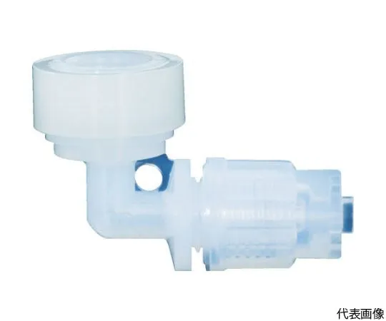 63-2108-45　Fluorine Plastic Elbow LQ3　LQ3L11-M