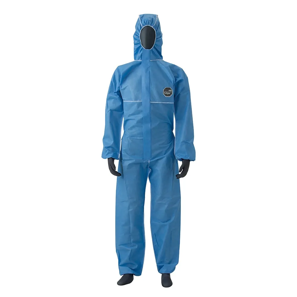 1-6145-11　Protective Coverall DuPont(TM) Proshield(R) 10 3 Layered Blue M Size