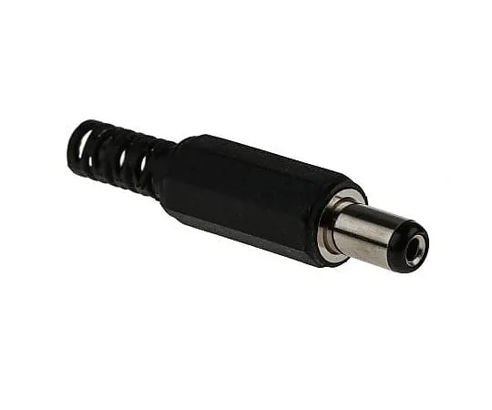 63-3000-01　RS PRO DC Power Plug Rated At 1A, 12 V, Cable Mount, length 44mm, Nickel Plate　771-9186