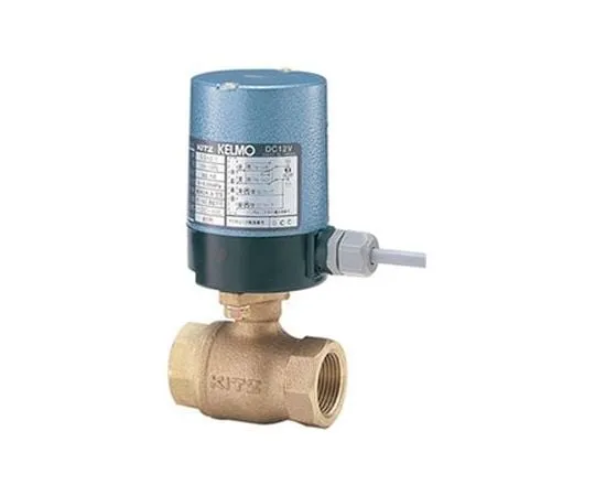 65-1886-04　Small Electric (ED Model/For DC) Bronze Ball Valve (ED 12 - TE) Nominal Diameter 20 mm　ED12-TE20A