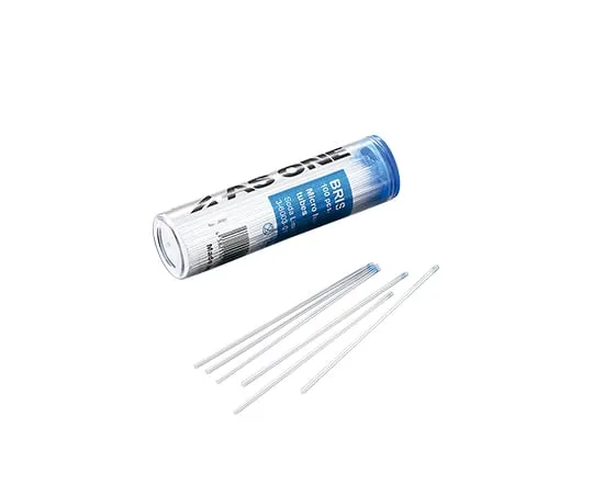 3-6003-01　Hematocrit Tube Plain 75mm 100 Pieces/Case x 10 Cases