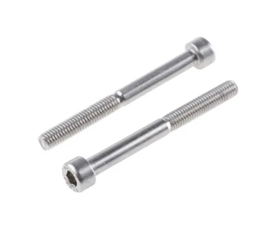 63-4601-46　RS PRO M5 x 50mm Hex Socket Cap Screw Plain Stainless Steel　293-369