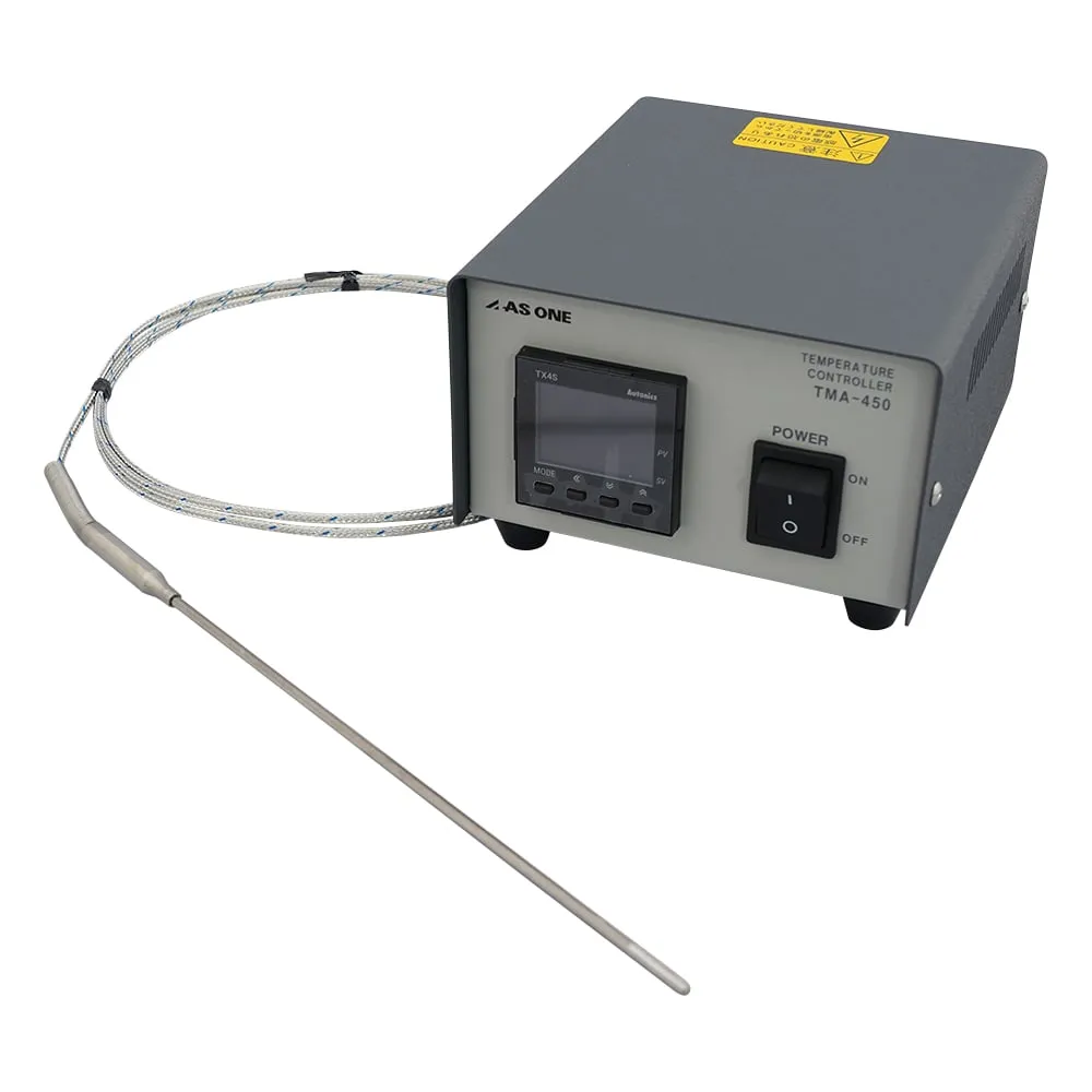 1-6123-11　Digital tabletop temperature controller 0 ~ 500 degrees C ON/OFF control　TMA-450K