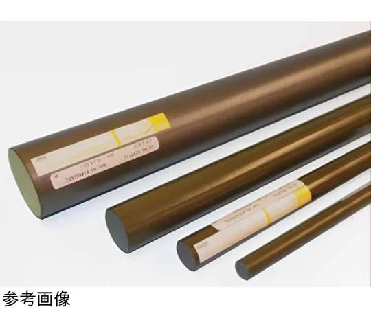 67-5465-84　［Discontinued］Polyimide Round Bar (Vespel ®SP-3) φ19 x 965 mm　VESPELSP-3D00190-0965