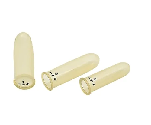 61-4269-81　Industrial (Candy) Finger Cots Fine Short 20 Pcs x 10 Boxes　-