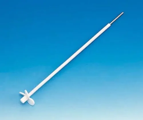 61-4388-34　PTFE Propeller Coated Stirring Rod 250mm　F-4014-02