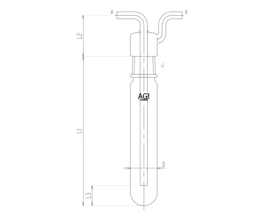 62-2116-68　Sliding Vacuum Trap Type III　4140-29200