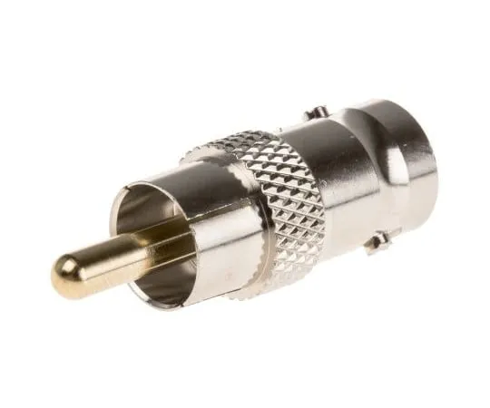 63-3000-05　Straight 75Ω RF Adapter RCA Plug to BNC Socket 250MHz　790-2809