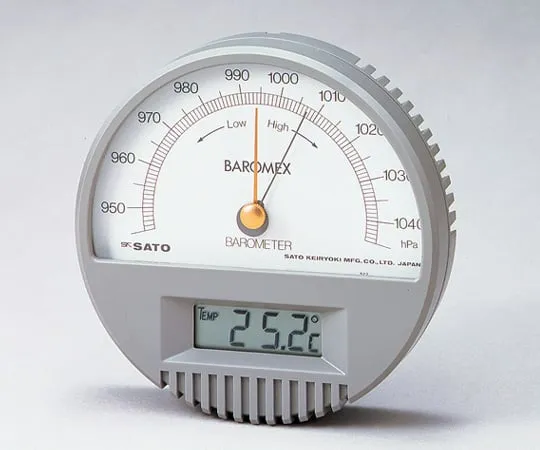 61-9437-97　BAROMEX Barometer Calibration Report And Calibration Certificate　7612