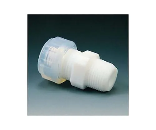 61-3529-48　Fluorocarbon Resin Half Male Joint I-Type Through Hole 6φ　NR0062-05