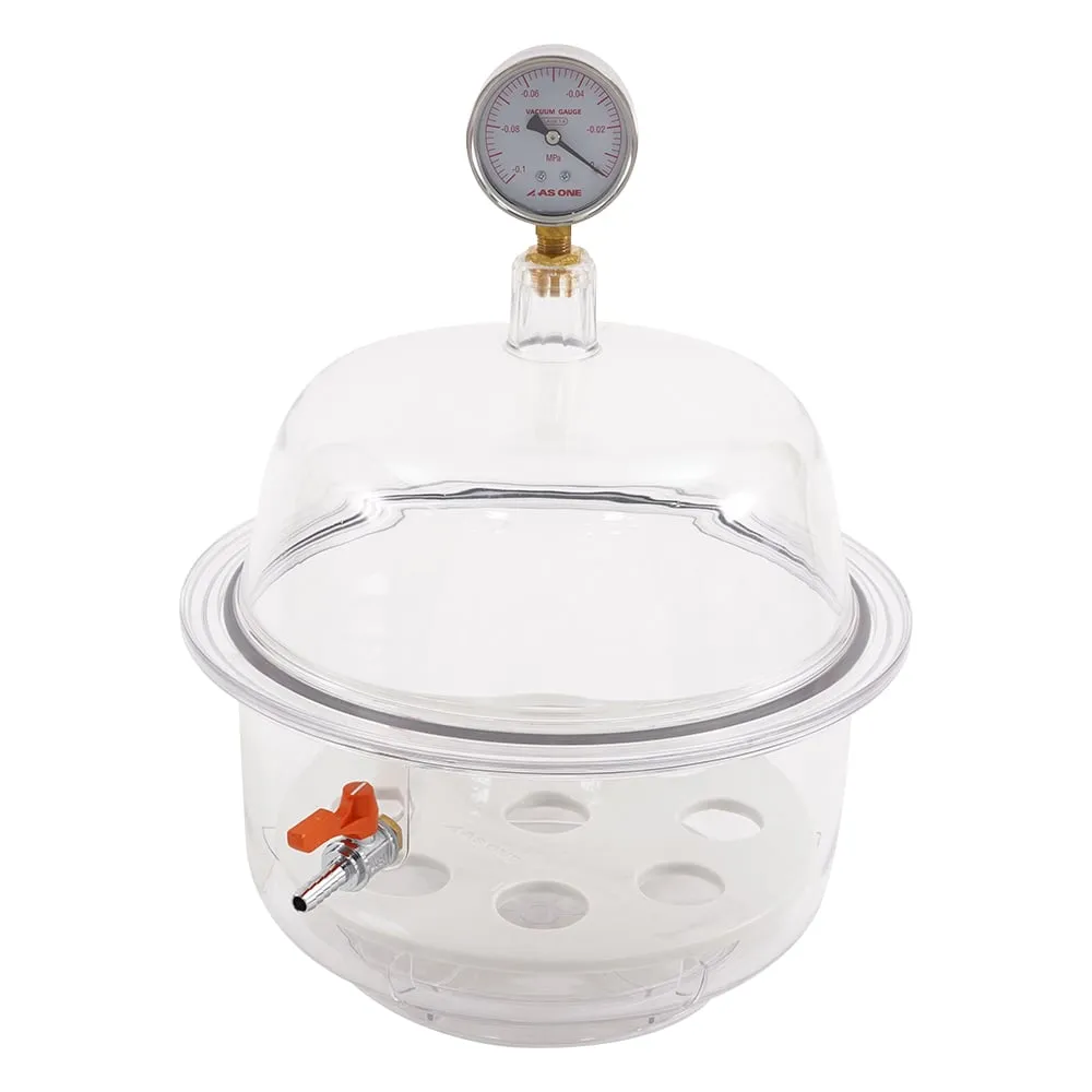 1-5801-21　Vacuum Polycarbonate Desiccator　-