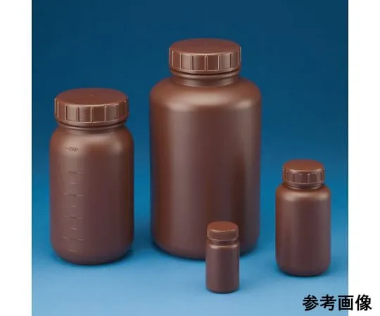 65-9036-69　Standard Bottle Round Wide Mouth (Light Shade) 100mL Sterilized 200pcs　1132-01