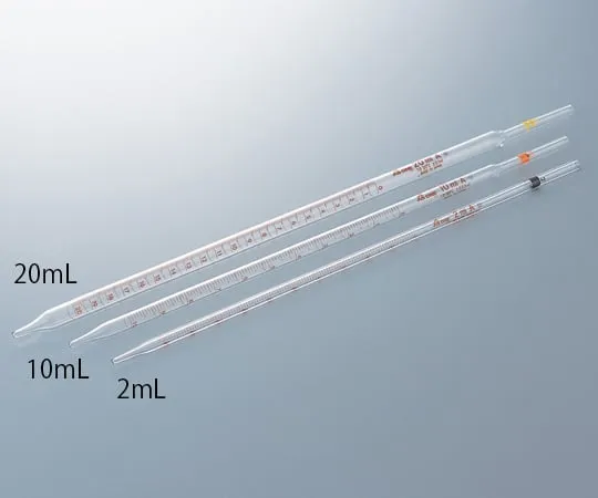 61-9591-51　Intermediate Measuring Pipette 0.1mL With Test Results Document