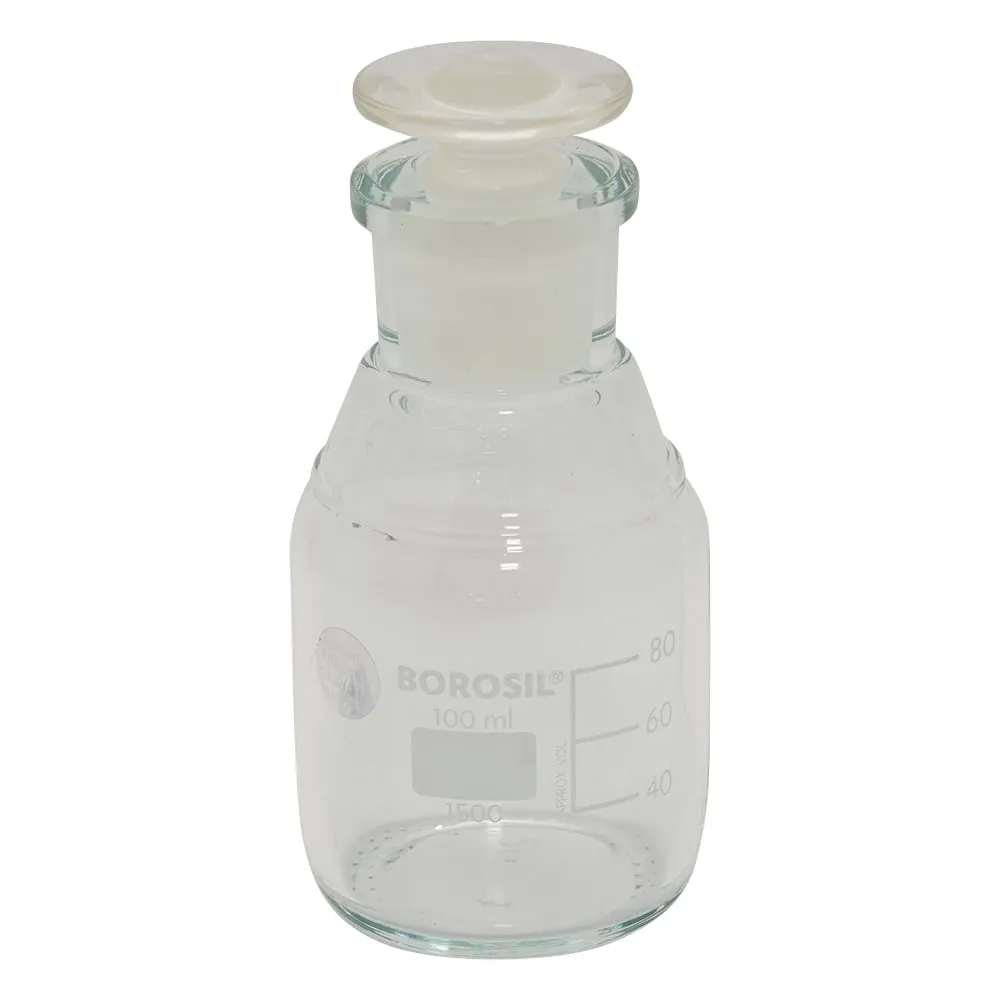 4-2784-01　Reagent Bottle with Stopper (With Scale) 100 mL　1500016