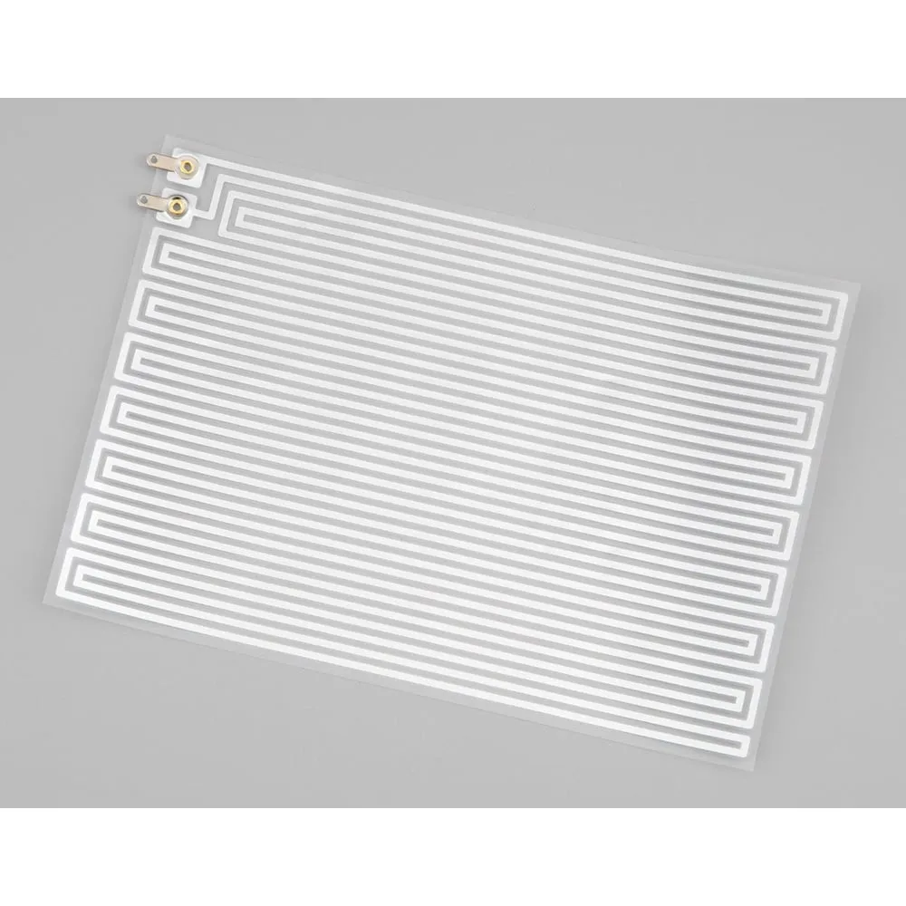 4-4637-01　Aluminum foil film heater no adhesion (double-sided PET) 3.3 ohm　AL-A5-30-3.3E