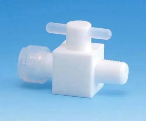 61-4379-15　PTFE Male Two-Way Valve Injection Type 8φ x R1/4　F-2020-02