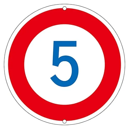 61-3392-74　Road Sign 5 Road 323-5K　133221