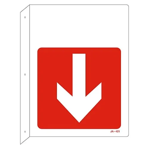 61-3381-26　JIS Safety Mark (L Shaped Board) JA-421　392421