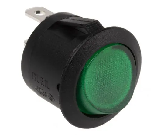 63-4598-60　RS PRO Illuminated Single Pole Single Throw (SPST), On-None-Off Rocker Switch Panel Mount　273-019