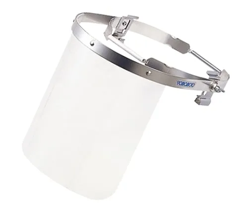 61-0180-51　Preventing Disaster Face Shield 215 x 250 x 2 Transparent　YF-260
